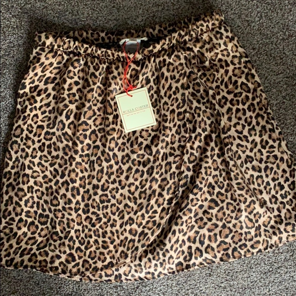 Cheetah Print Skirt